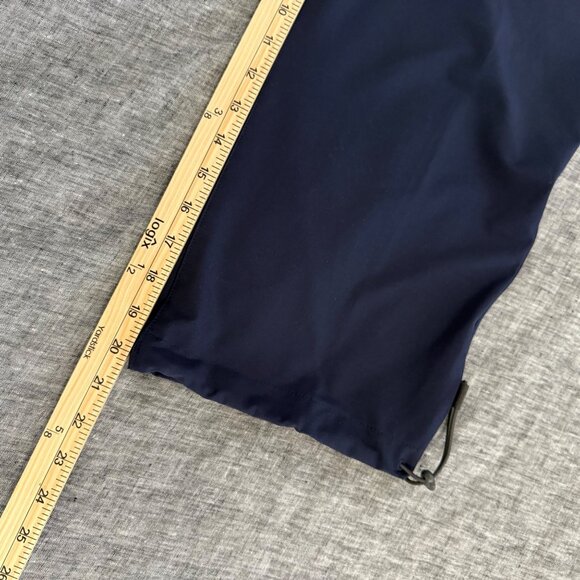 Eddie Bauer Atlantic Blue Capri Performance Stretch Quick Dry Pant Womens 10 NEW - Picture 9 of 10